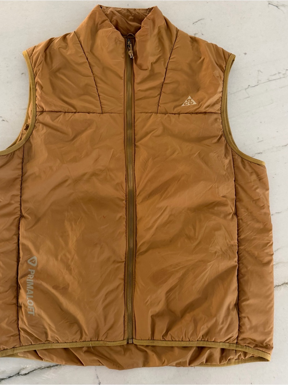 Nike ACG Vest Primaloft Brown Mens Size Large Rope De Dope